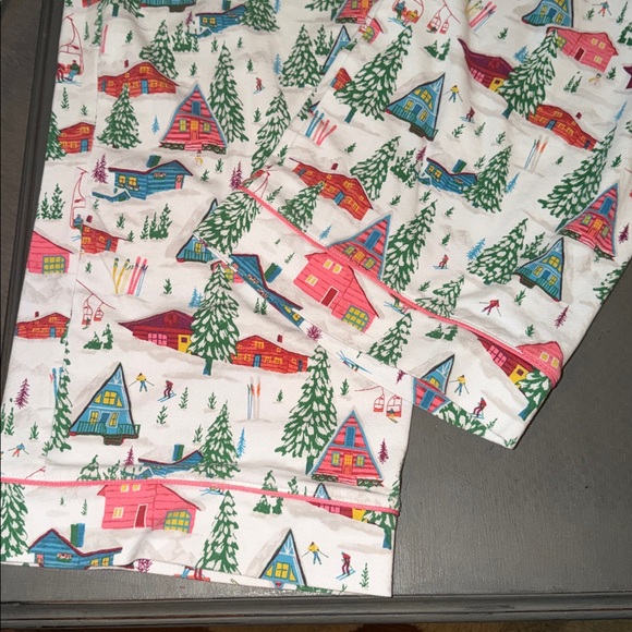 Bed Head PJs- Womens 1x Colorful Christmas 2 Piece Cotton Long sleeve pajama set - Picture 7 of 16